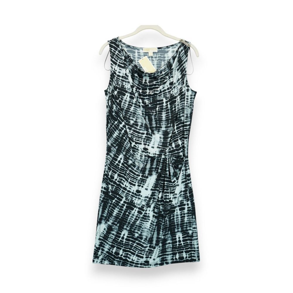 NWT Michael Kors Sea Yr Fashion Basics Sheath Dress Black Size‎ Small MSRP $130